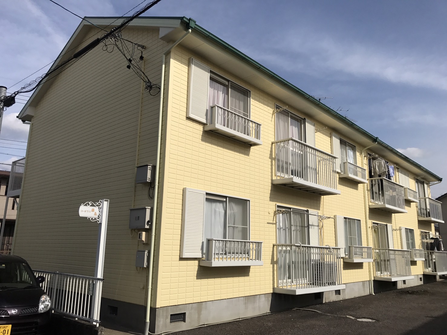 賃貸アパートの塗り替え