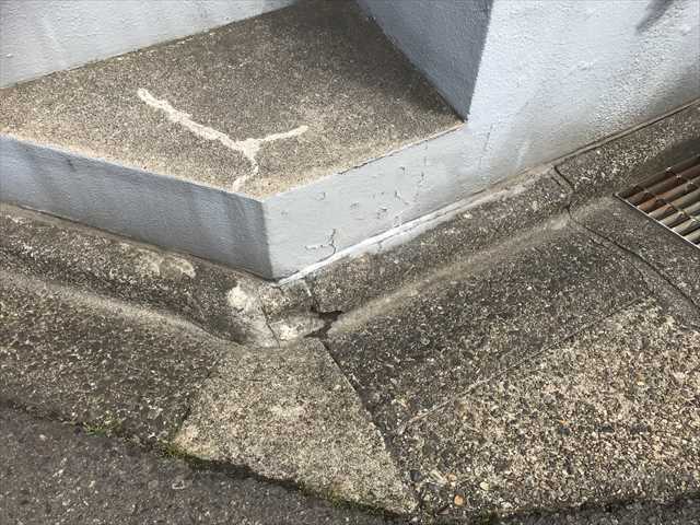 塗膜のはがれ