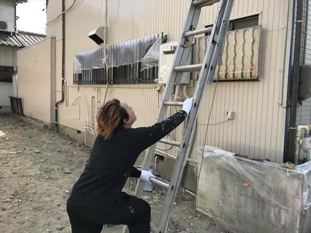 トタン上塗り２回目
