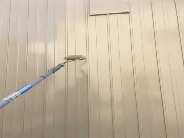 トタン上塗り２回目