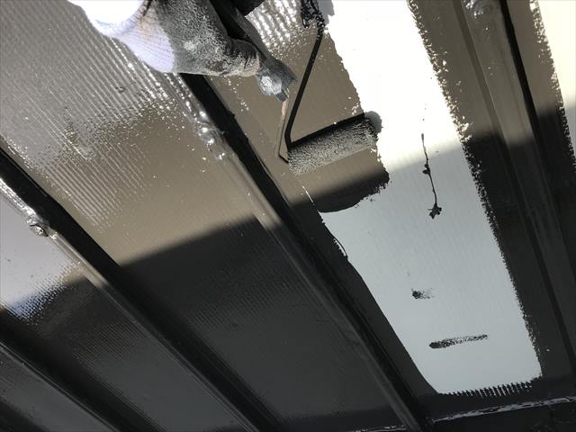 瓦棒屋根の塗装