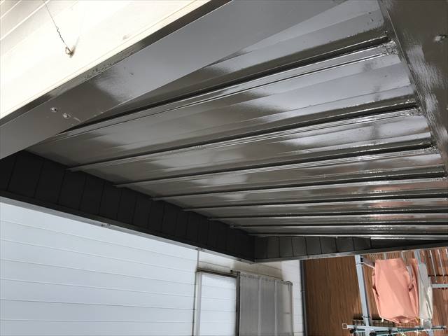 瓦棒屋根の塗装