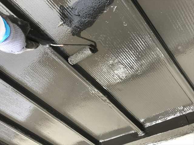 瓦棒屋根の塗装