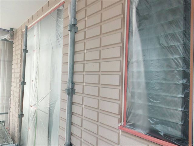 ＡＬＣ外壁にプレミアムシリコンを使用した塗り替え／名古屋市西区