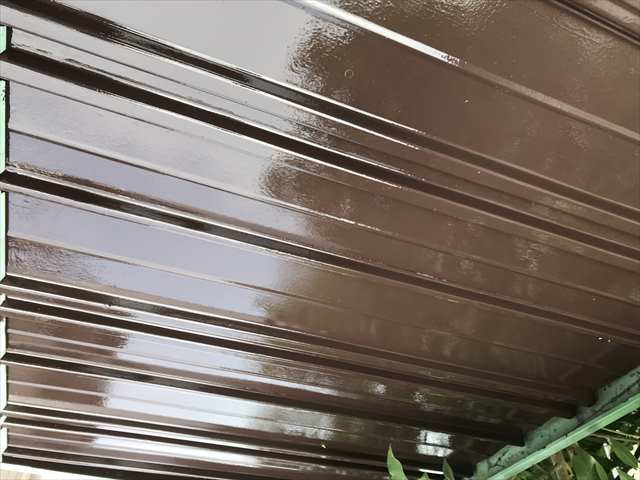 物置の塗装