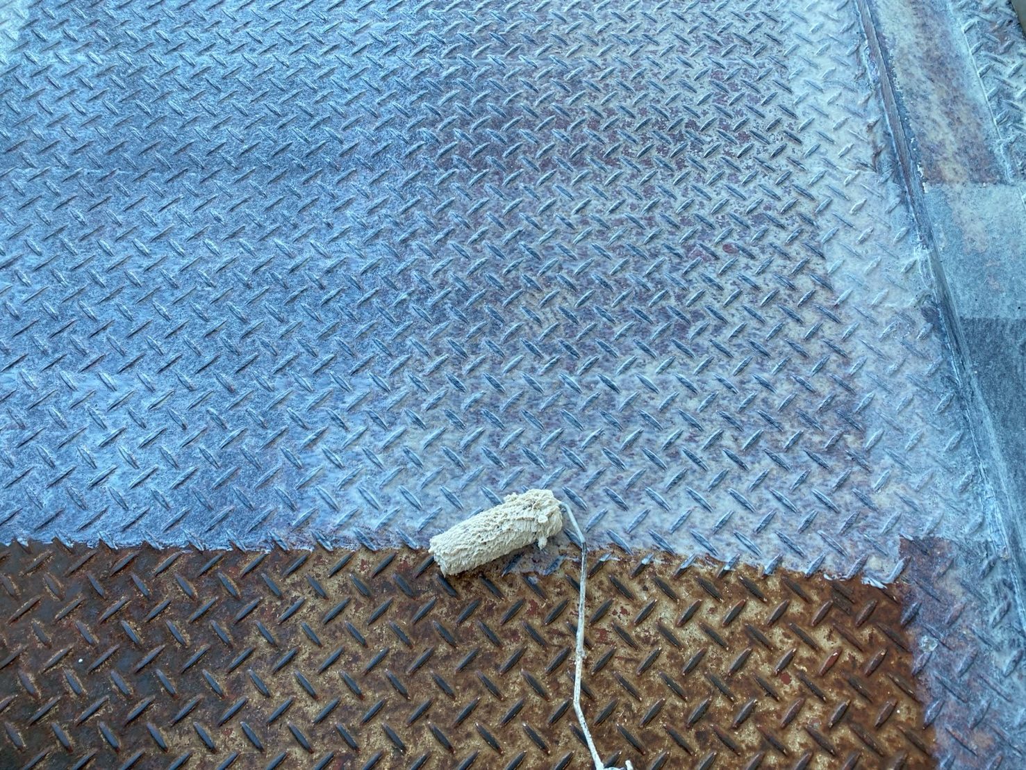 鉄骨階段錆止め
