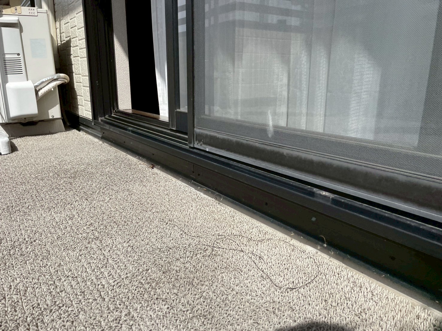 トヨタホームのバルコニー