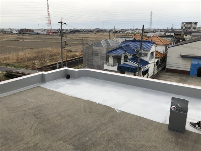 マンション屋上防水工事