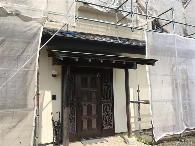 住宅メッシュシ-ト玄関