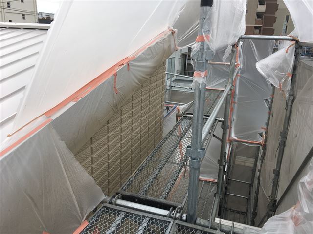 水戸市中央町/外壁と屋根のリフレッシュ塗装・外壁仕上がり