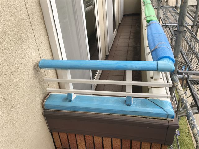 手摺り養生