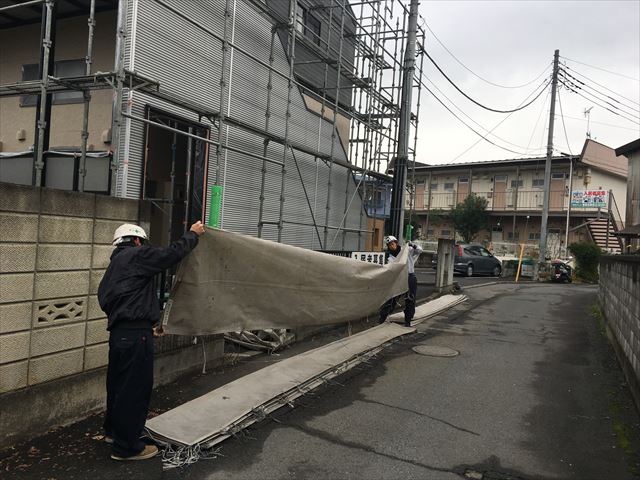 仮設足場