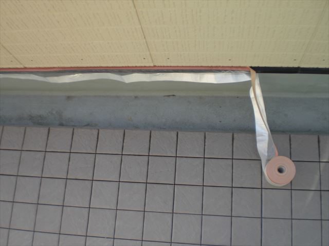 ベランダの内壁