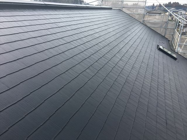 屋根下塗り