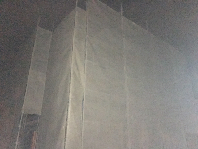 水戸市　足場工事