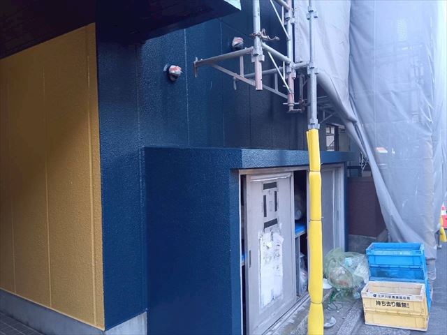 取手市大規模外壁上塗