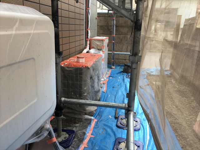 建物外周養生