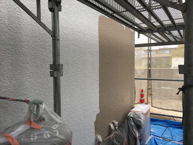 外壁上塗り