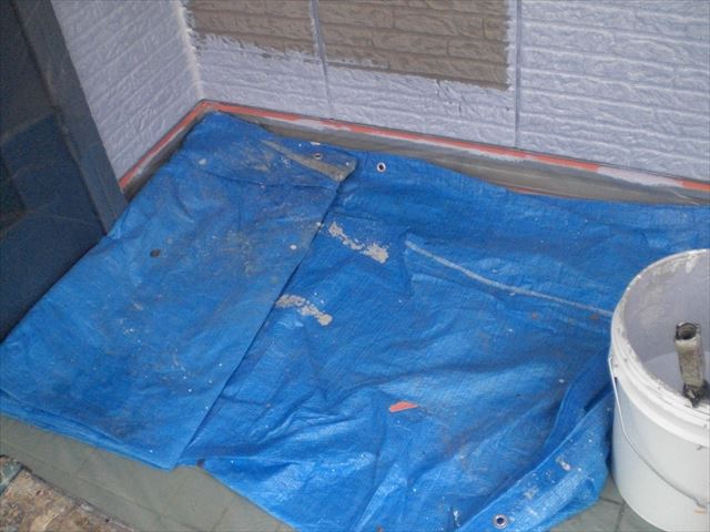 玄関のタイル