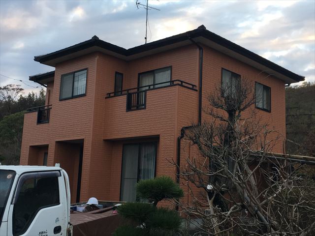 仮設足場解体