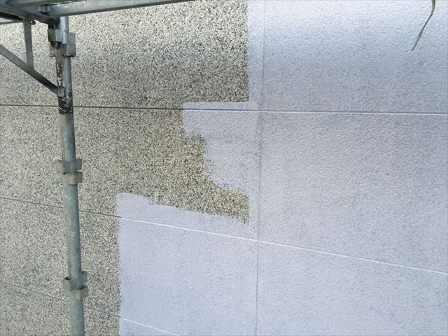 外壁下塗り