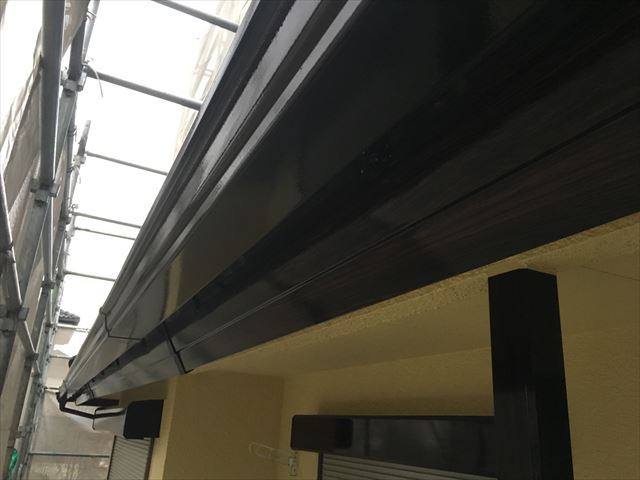 水戸市内原町/外壁と附帯部塗装　完工