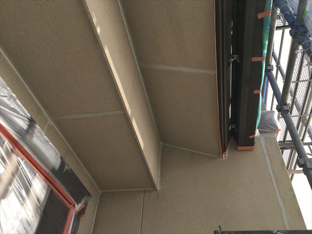 軒天塗装前