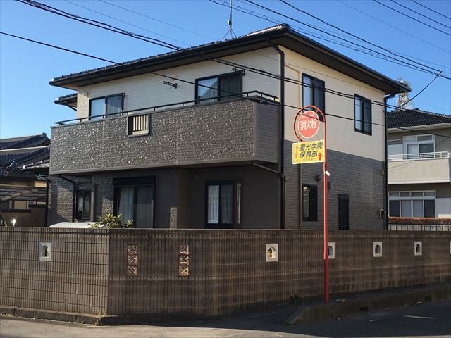色替え工法完了全景
