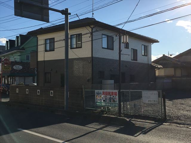 色替え工法完了全景