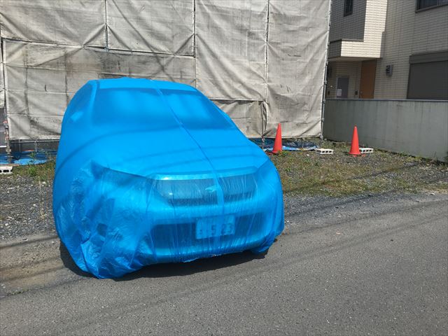 自動車養生カバー