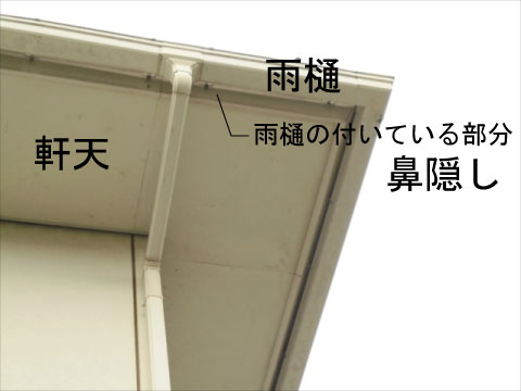積水ハウスの部位名称