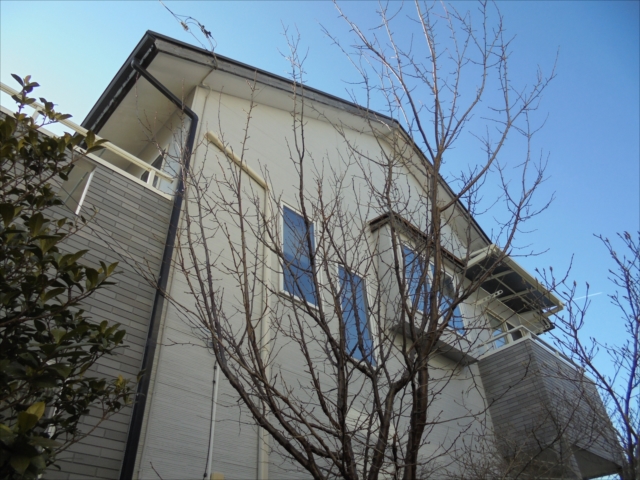 水戸市で屋根とサイディングの塗り替えの現調に行ってきました