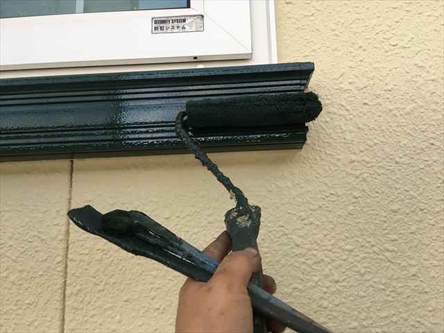 Ｋ様邸付帯部塗り
