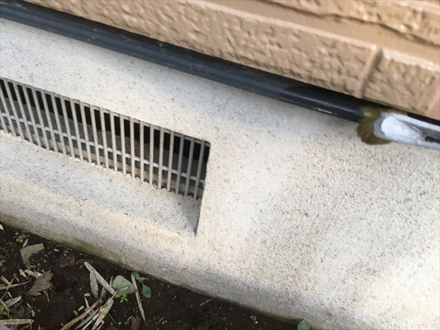 Ｋ邸水切り