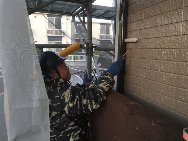 那珂郡東海村村松/外壁下塗り