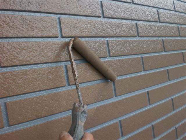 セラミシリコン上塗り
