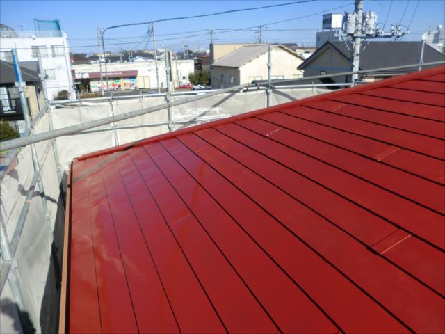 さび止め下塗り1回目、マイルドボーセイ
