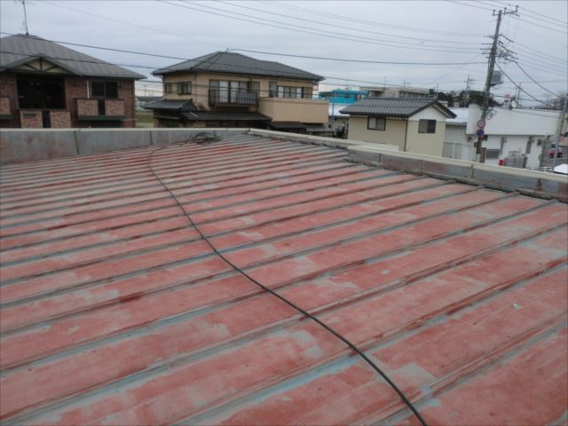 高圧洗浄前