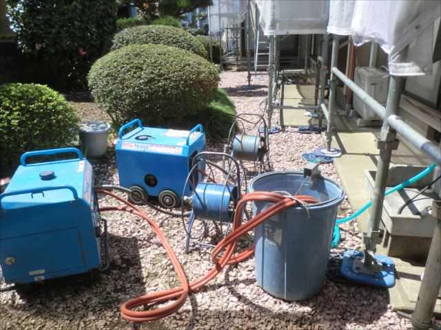高圧洗浄機、セッティング
