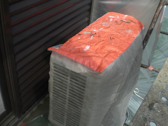 エアコン室外機 カバー
