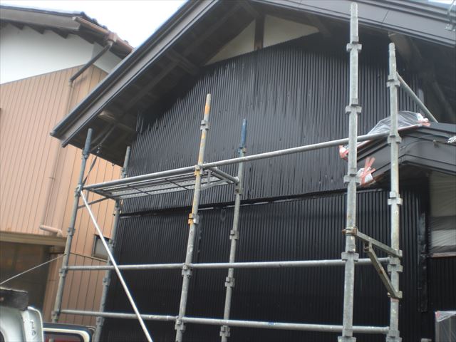 波トタン完了