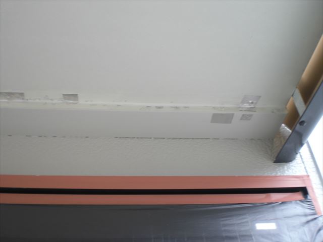アルミテープ穴補修