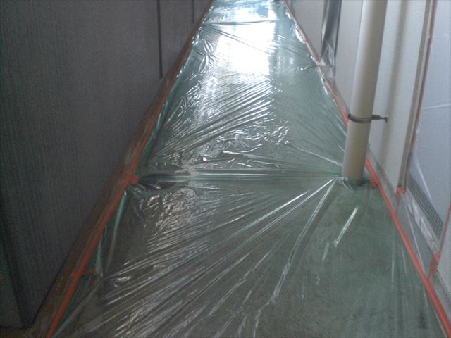 通路 足下養生ノンスリップ