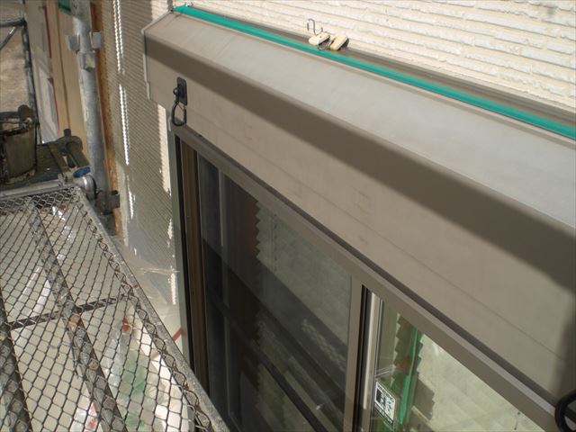 シャッターBOX塗装前
