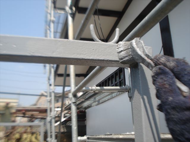 S邸物干し上塗り