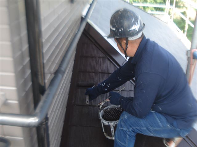 S邸屋根仕上げ