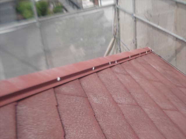 F邸棟板金シール後