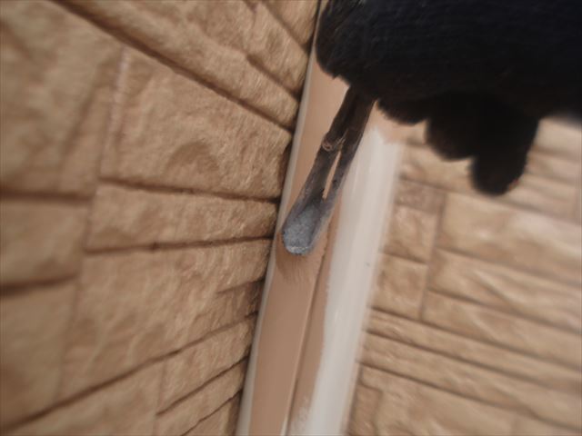 F邸スリムダクト着色