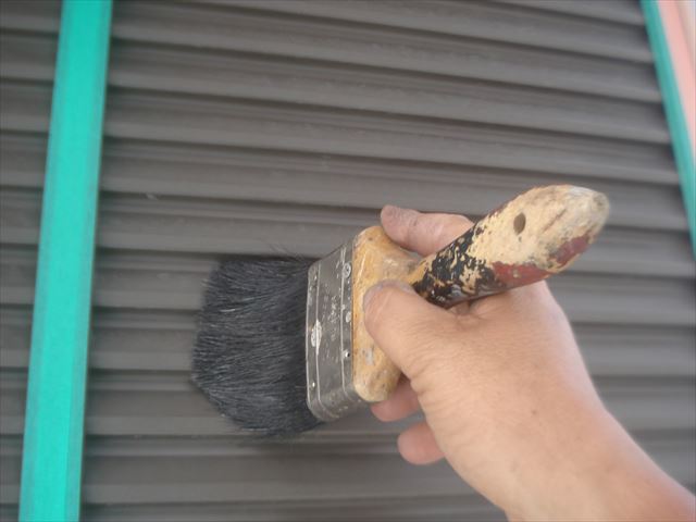F邸雨戸清掃