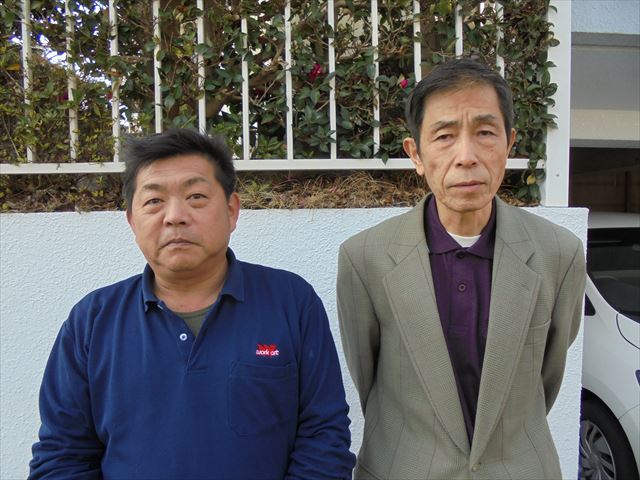 お客様との一枚
